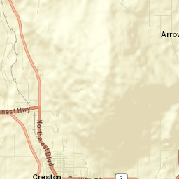 Creston Street Map