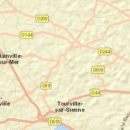 Agon-Coutainville Street Map