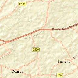 Manche Street Map