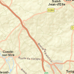 Saint-Jean-des-Baisants Street Map