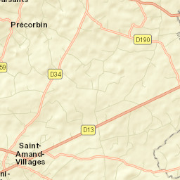 Saint-Amand Street Map