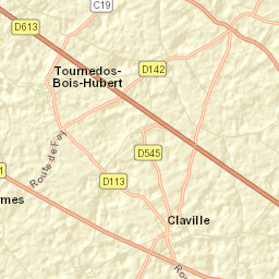 Claville Street Map