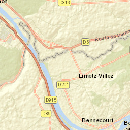 Limetz-Villez Street Map
