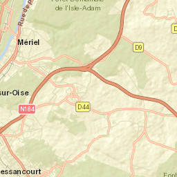 Butry-sur-Oise Street Map