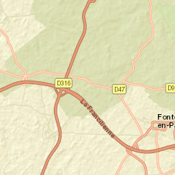 Fontenay-en-Parisis Street Map