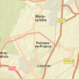 Marly-la-Ville Street Map