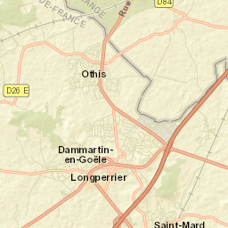 Longperrier Street Map