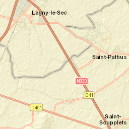 Saint-Pathus Street Map