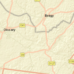 Oissery Street Map