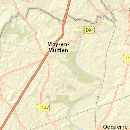 Crouy-sur-Ourcq Street Map