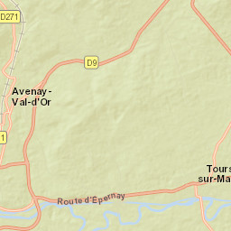 Tours-sur-Marne Street Map