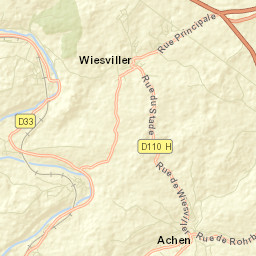 Wiesviller Street Map
