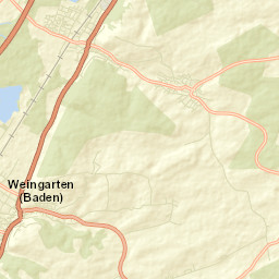 Weingarten Street Map