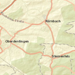 Sternenfels Street Map