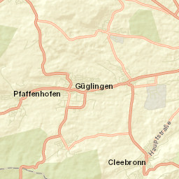 Pfaffenhofen Street Map