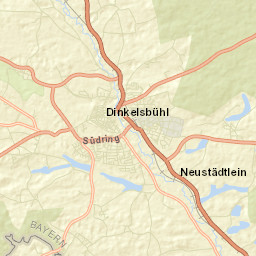 Dinkelsbühl Street Map