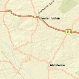 Alesheim Street Map