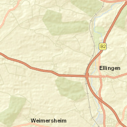 Ellingen Street Map