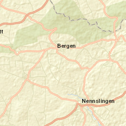Nennslingen Street Map