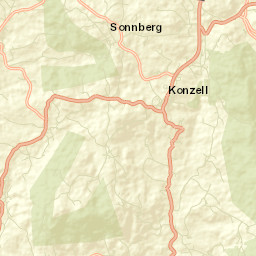 Konzell Street Map