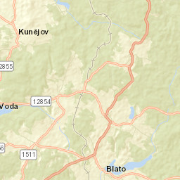 Okres Jindřichův Hradec Street Map