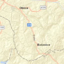 Bošovice Street Map