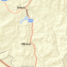 Vrbov Street Map