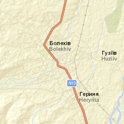 Bolekhivs’ka Mis’krada Street Map
