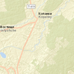 Kalus’kyy Rayon Street Map
