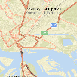 Kremenchuk Street Map
