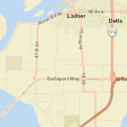 Ladner Street Map