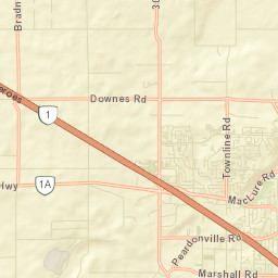 Aldergrove East Street Map