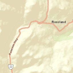 Rossland Street Map