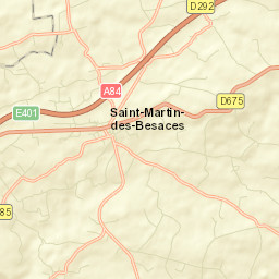 Saint-Martin-des-Besaces Street Map