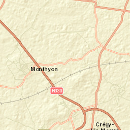Monthyon Street Map