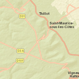 Vigneulles-lès-Hattonchâtel Street Map