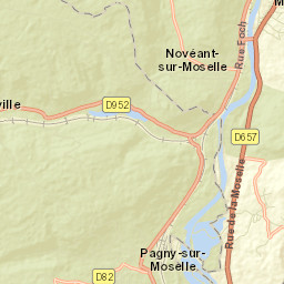 Pagny-sur-Moselle Street Map