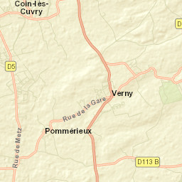 Verny Street Map