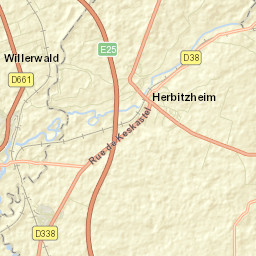 Herbitzheim Street Map