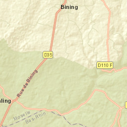 Bining Street Map
