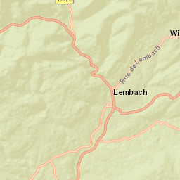 Lembach Street Map