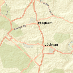 Erligheim Street Map