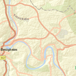 Hessigheim Street Map