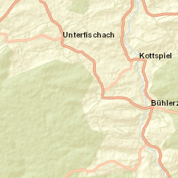 Bühlerzell Street Map