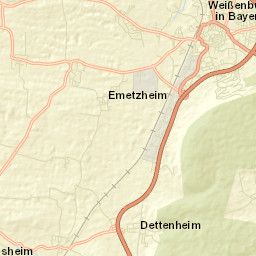 Weißenburg in Bayern Street Map