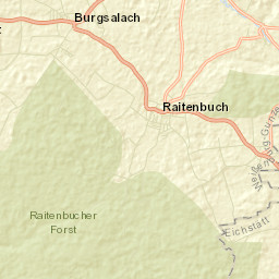 Raitenbuch Street Map