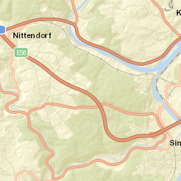 Sinzing Street Map