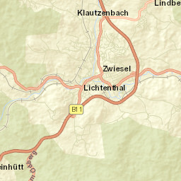 Zwiesel Street Map