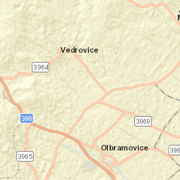 Olbramovice Street Map