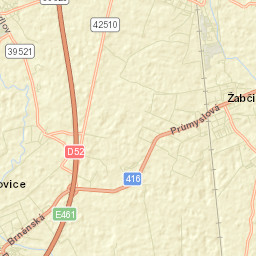 Pohořelice Street Map